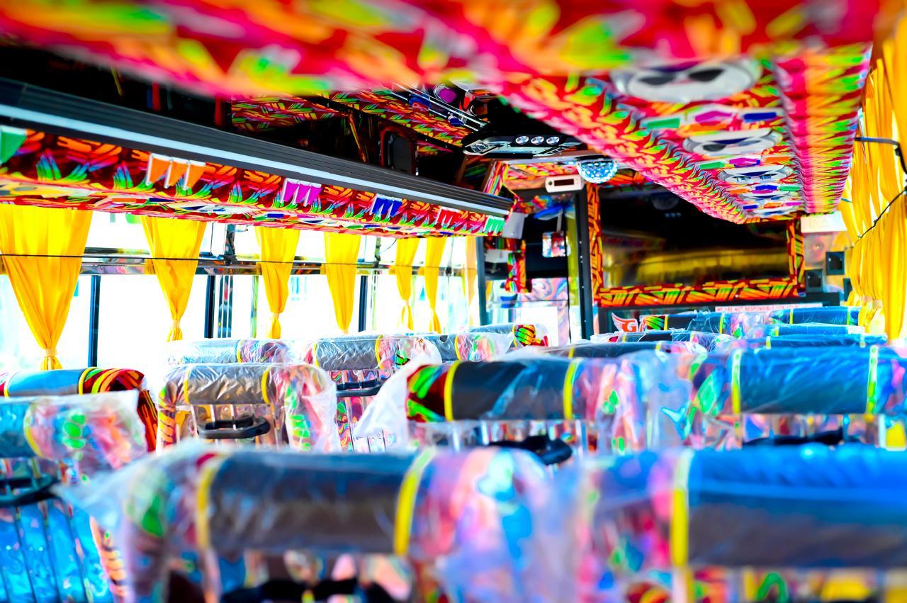 35 Seater  Bus Interior